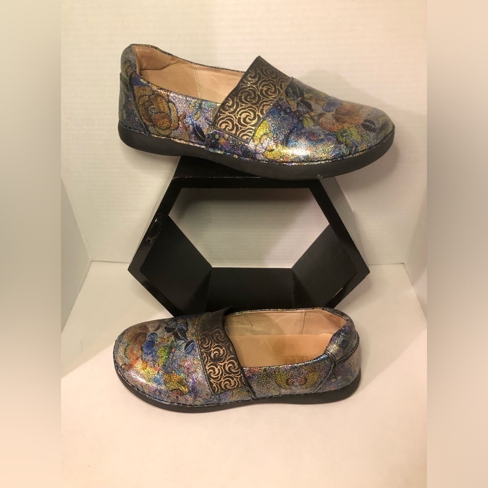 Alegria Colorful Women's Slip-On Shoes - Picture 5 of 16